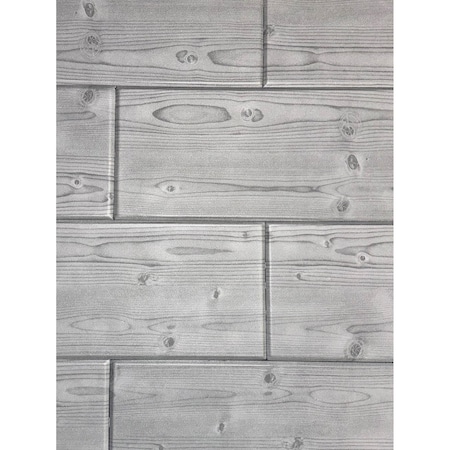 A La Maison Ceilings 39-in x 6-in 48-Pack Classic Gray Smooth Surface-mount Ceiling Plank, 48PK WP92cg-48